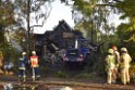 Grossfeuer Einfamilienhaus Siegburg Muehlengrabenstr P1035